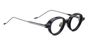 Ottica Mondello Roma - Jacques Marie Mage - JMMCRV-13C - CLARK VU - PHANTOM RX - Acetato, titanio - Forma rotonda - Nero - OCCHIALI - OCCHIALI DA VISTA - Unisex, Uomo, Donna - Lente: demo - Prodotto in Giappone