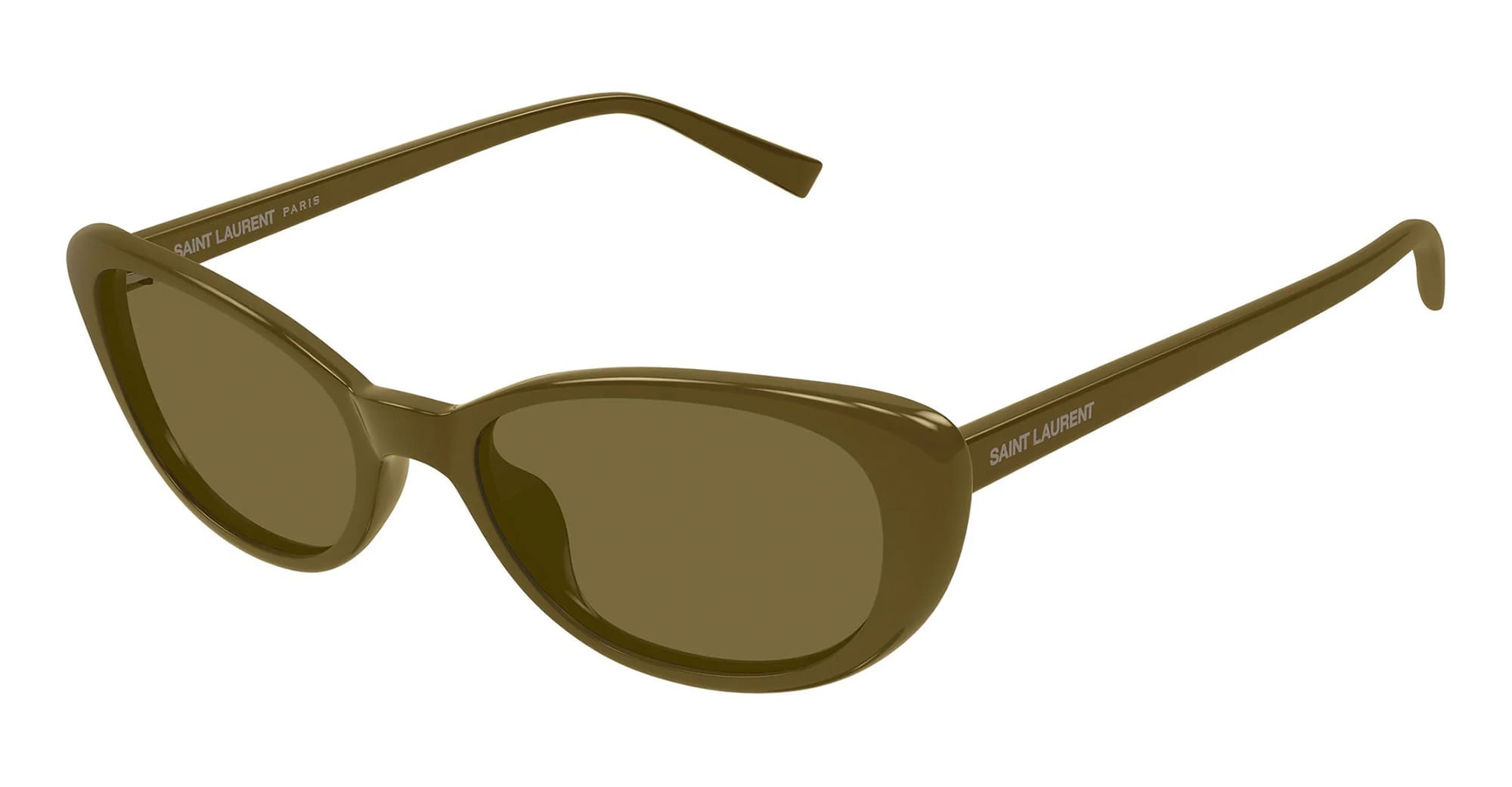 Ottica Mondello Roma - Saint Laurent - SL 822-003 - SL 822-003 - BROWN - Acetate - shape Cat-eye - brown - EYEWEAR - SUNGLASSES - Donna,Women - lens Brown - Made In Italy