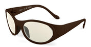 Ottica Mondello Roma - Alba Optics - 8050054518916 - ANVMA 99 - CHOCO / VZUM F-LENS ROCKET - Tr90 - shape Oval - brown - EYEWEAR - SUNGLASSES - Unisex,Uomo,Donna,Women,Men - lens Grey - Made In Italy