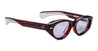 Ottica Mondello Roma - Jacques Marie Mage - JMMKR-14N - KRASNER - CHERRY - Acetate - shape Cat-eye - red - EYEWEAR - SUNGLASSES - Donna,Women - lens lavender - Made In Japan
