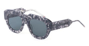 Ottica Mondello Roma - Thom Browne - UES948A-G0002-025-50 - RECTANGULAR - DARK GREY - Acetate - shape Rectangular - dark grey - EYEWEAR - SUNGLASSES - Unisex,Uomo,Donna,Women,Men - lens ash grey - Made In Japan