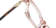 Ottica Mondello Roma - Kuboraum - KROD71PS000000OP - MASK D71 - PINK SALT RX  - Acetate, metal - shape Round - transparent pink - EYEWEAR - EYEGLASSES - Unisex,Uomo,Donna,Women,Men - lens Clear - Made In Italy