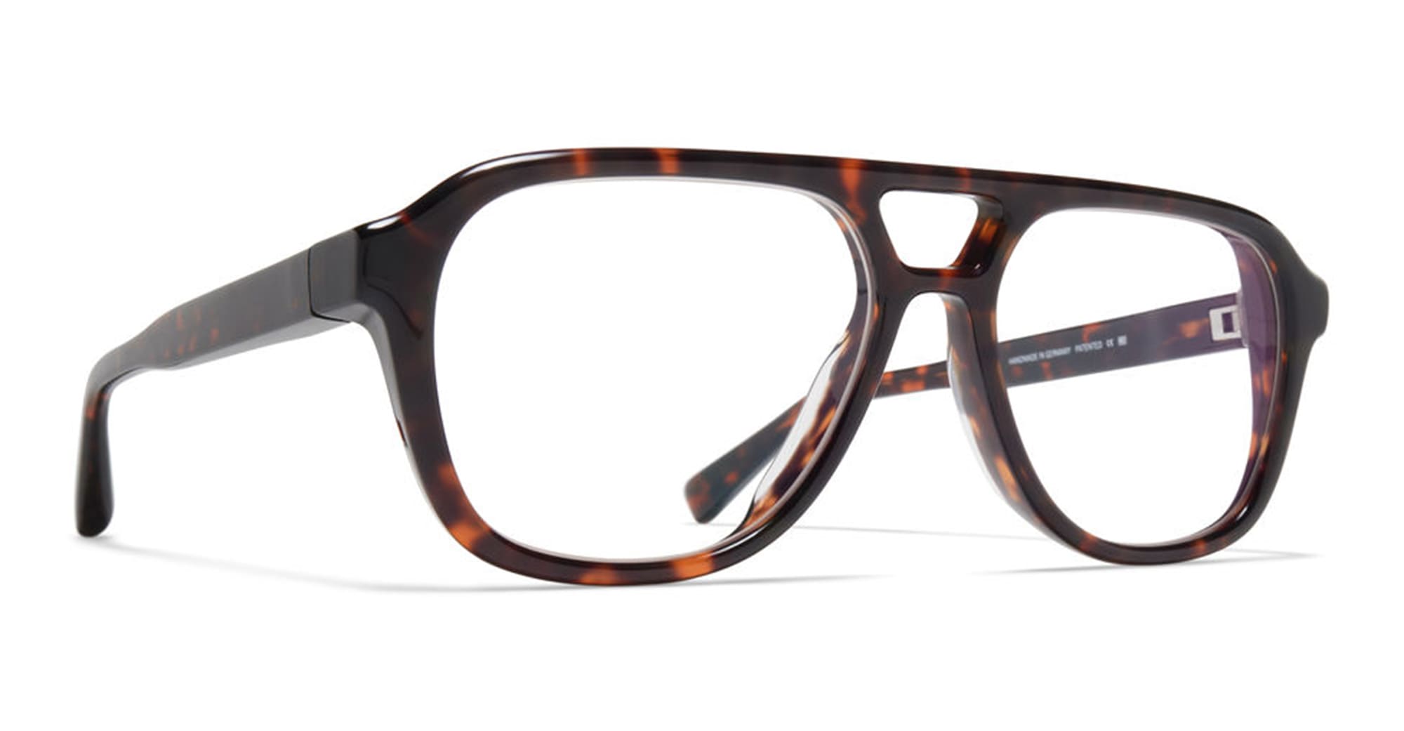 Ottica Mondello Roma - Mykita - 10089595 - NYARA C159 - AMBER HAVANA / SHINY SILVER RX - stainless steel - shape  - Havana - EYEWEAR - EYEGLASSES - Unisex,Uomo,Donna,Women,Men - lens  - Made In Germany