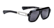 Ottica Mondello Roma - Jacques Marie Mage - JMMGG-88 - FUGUE - BLACK - Acetate, titanium - shape Navigator - Black - EYEWEAR - SUNGLASSES - Uomo,Men - lens jet black - Made In Japan