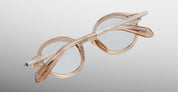Ottica Mondello Roma - Jacques Marie Mage - JMMOGRX-76 - HARTIGAN - SAND RX - Acetate - shape Round - beige - EYEWEAR - EYEGLASSES - Unisex,Uomo,Donna,Women,Men - lens Clear - Made In Japan