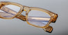 Ottica Mondello Roma - Jacques Marie Mage - JMMTRRX-7Y - TORINO - OCRE RX - Acetate - shape Rectangular - brown ocre - EYEWEAR - EYEGLASSES - Uomo,Men - lens Clear - Made In Japan