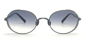 Ottica Mondello Roma - Matsuda - M3137.SG.AS-BL.51 - M3137 - ANTIQUE SILVER - Titanium - shape Oval - Silver - EYEWEAR - SUNGLASSES - Uomo,Men - lens Blue - Made In Japan