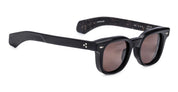 Ottica Mondello Roma - Jacques Marie Mage - JMMXW-18K - JAX 2 - WILLOW - Acetate - shape Wellington - Black - EYEWEAR - SUNGLASSES - Unisex,Uomo,Donna,Women,Men - lens Brown - Made In Japan