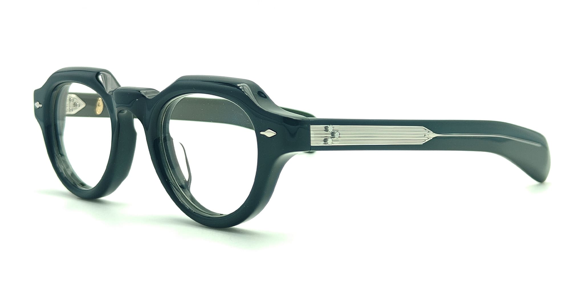 Ottica Mondello Roma - Jacques Marie Mage - JMMKMRX-16C - KELLERMAN - COBRA RX - Acetate - shape Panto - Black - EYEWEAR - EYEGLASSES - Unisex,Uomo,Donna,Women,Men - lens Clear - Made In Japan