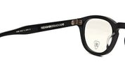 Ottica Mondello Roma - Julius Tart - JTPL-003A-RX - AR X NEIGHBORHOOD 48X22 - BLACK RX - Acetate - shape Panto - Black - EYEWEAR - EYEGLASSES - Unisex,Uomo,Donna,Women,Men - lens Clear - Made In Japan