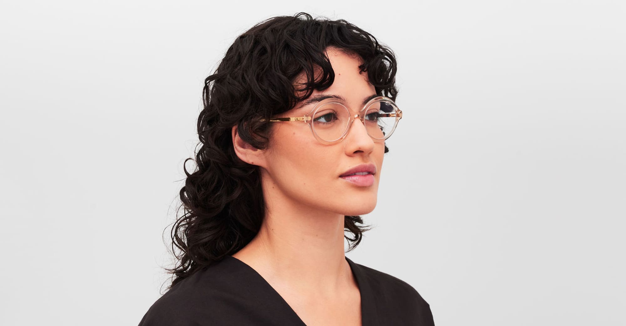 Ottica Mondello Roma - Mykita - 10089182 - NOOMI -  C206 Desert Haze / Glossy Gold - stainless steel - shape  - transparent beige - EYEWEAR - EYEGLASSES - Donna,Women - lens  - Made In Germany