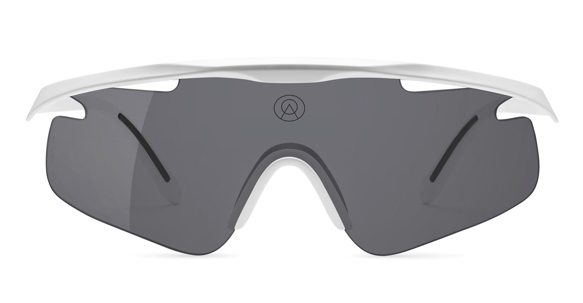 Ottica Mondello Roma - Alba Optics - 8050054518039 - MANTRA - WHITE / VZUM F-LENS CLASSIC - Tr90 - shape Mask - White - EYEWEAR - SUNGLASSES - Unisex,Uomo,Donna,Women,Men - lens Grey - Made In Italy