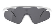 Ottica Mondello Roma - Alba Optics - 8050054518039 - MANTRA - WHITE / VZUM F-LENS CLASSIC - Tr90 - shape Mask - White - EYEWEAR - SUNGLASSES - Unisex,Uomo,Donna,Women,Men - lens Grey - Made In Italy