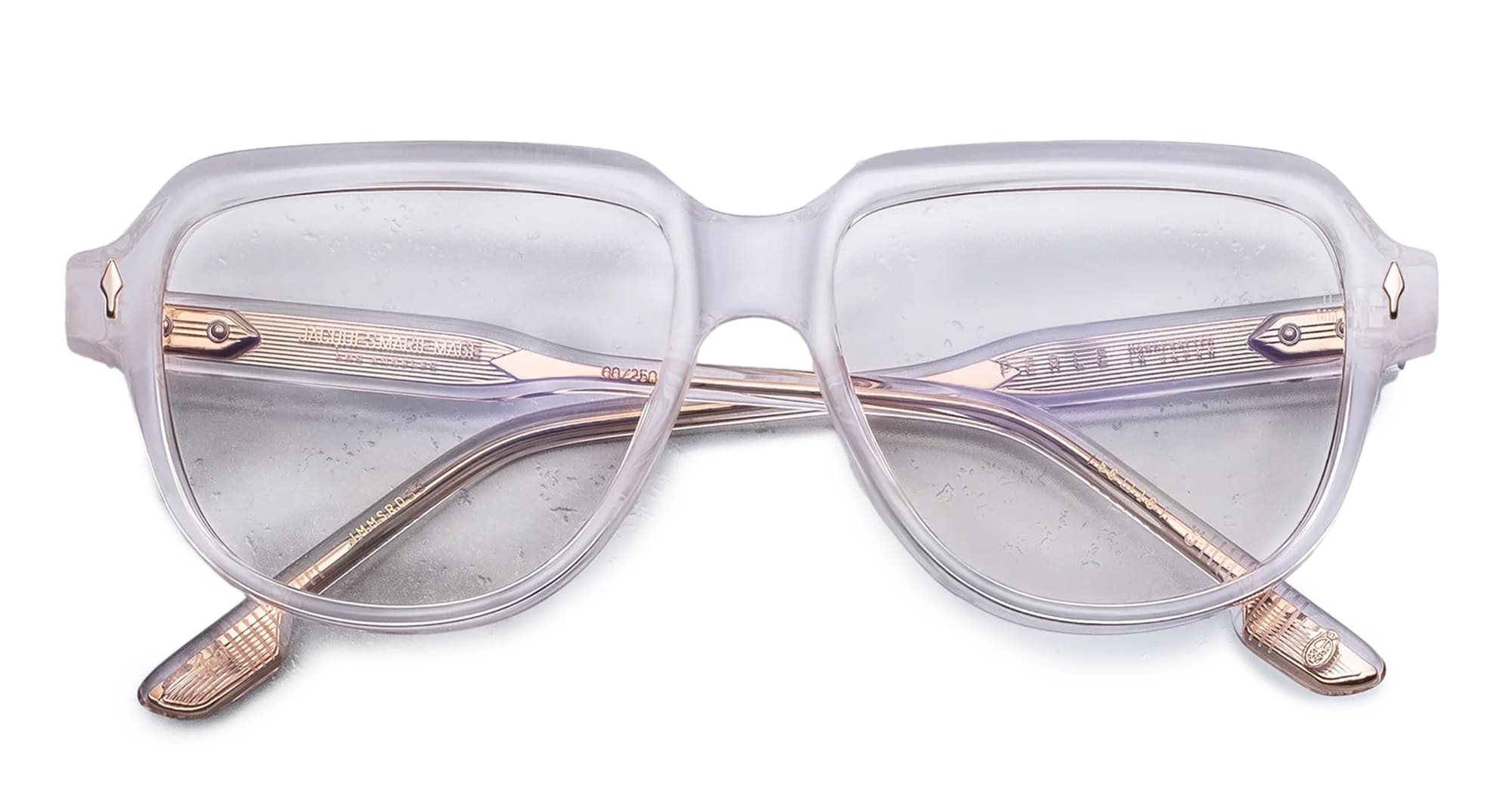 Ottica Mondello Roma - Jacques Marie Mage - JMMSRD-5E - PERLE - CAMEO RX - Acetate - shape Round - pink - EYEWEAR - EYEGLASSES - Donna,Women - lens Clear - Made In Japan