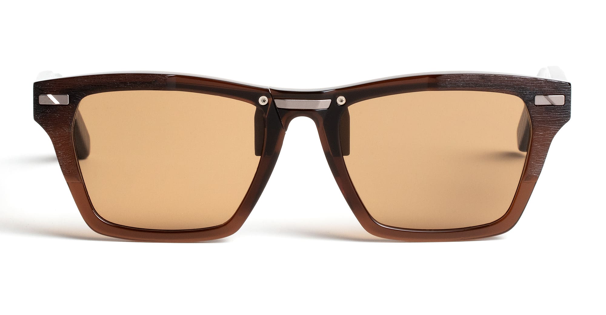  Light Brown Lens - Acetate - shape Squared - brown - EYEWEAR - SUNGLASSES - Uomo,Men - lens light brown - Made In Italy
