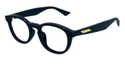 Ottica Mondello Roma - Bottega Veneta - BV1339OK-004 - BV1339OK-004 - BLUE RX / ASIAN FIT - Acetate - shape  - blue - EYEWEAR - EYEGLASSES - Unisex,Uomo,Donna,Women,Men - lens  - Made In Japan