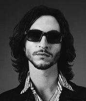 Ottica Mondello Roma - Jacques Marie Mage - JMMSN-13Y - SANDRO - MINK - Acetate - shape Rectangular - grey - EYEWEAR - SUNGLASSES - Unisex,Uomo,Donna,Women,Men - lens Gradient pink - Made In Japan