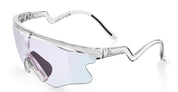 Ottica Mondello Roma - Alba Optics - 8050054518695 - DELTA LEI - CRYSTAL / VZUM F-LENS FIRE - Tr90 - shape Mask - transparent - EYEWEAR - SUNGLASSES - Unisex,Uomo,Donna,Women,Men - lens red - Made In Italy