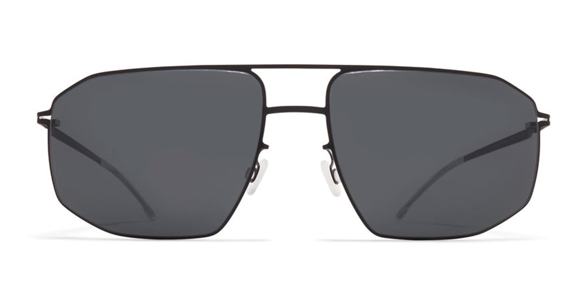 Ottica Mondello Roma - Mykita - 10088911 - SANTERI - JET BLACK - stainless steel - shape  - Black - EYEWEAR - SUNGLASSES - Unisex,Uomo,Donna,Women,Men - lens  - Made In Germany