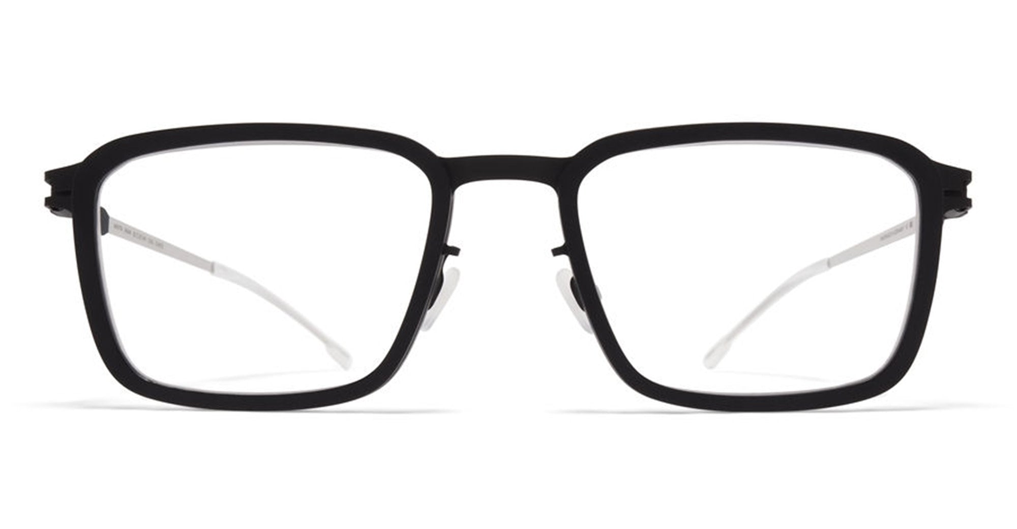  Chilled Raw Black RX - stainless steel - shape Rectangular - Black - EYEWEAR - EYEGLASSES - Unisex,Uomo,Donna,Women,Men - lens Clear - Made In Germany