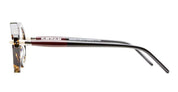 Ottica Mondello Roma - Kuboraum - KROP27HOF00000OP - MASK P27 HOF - HAVANA FIRE RX - Acetate - shape Geometric - Havana - EYEWEAR - EYEGLASSES - Unisex,Uomo,Donna,Women,Men - lens Clear - Made In Italy