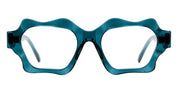 Ottica Mondello Roma - Kuboraum - KRO0G6RF000000OP - MASK G6 - RAIN FOREST RX - Acetate - shape Rectangular - green - EYEWEAR - EYEGLASSES - Donna,Women - lens Clear - Made In Italy