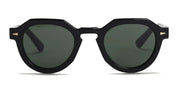 Ottica Mondello Roma - Ahlem - AHL.000793.SUN - Grenelle - Black / Grey Lens - Acetate - shape Panto - Black - EYEWEAR - SUNGLASSES - Unisex,Uomo,Donna,Women,Men - lens Grey - Made In France