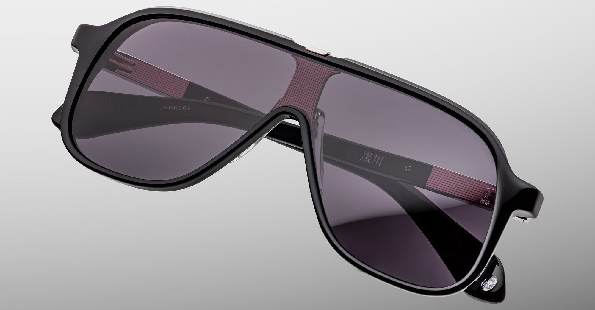 Ottica Mondello Roma - Jacques Marie Mage - JMMKQ-88 - KUROKAWA - BLACK - Acetate - shape Aviator - Black - EYEWEAR - SUNGLASSES - Unisex,Uomo,Donna,Women,Men - lens Black - Made In Japan