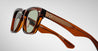 Ottica Mondello Roma - Jacques Marie Mage - JMMHY-1D - HEYWOOD - HICKORY  - Acetate - shape Squared - brown - EYEWEAR - SUNGLASSES - Uomo,Men - lens sepia - Made In Japan