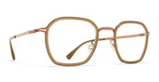 Ottica Mondello Roma - Mykita - 10301709 - SANG - A125  LIGHT BRONZE / GOLDEN GREEN RX - acetate, stainless steel - shape Squared - bronze brown - EYEWEAR - EYEGLASSES - Unisex,Uomo,Donna,Women,Men - lens Clear - Made In Germany