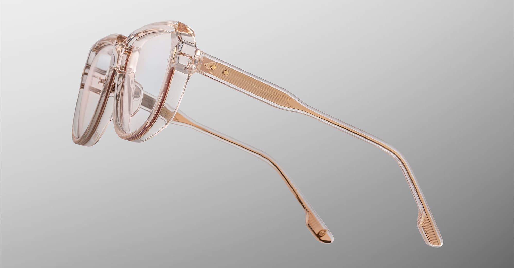Ottica Mondello Roma - Jacques Marie Mage - JMMSRD-5E - PERLE - CAMEO RX - Acetate - shape Round - pink - EYEWEAR - EYEGLASSES - Donna,Women - lens Clear - Made In Japan