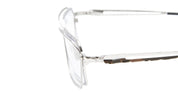 Ottica Mondello Roma - Kuboraum - KROH15SI000000OP - MASK H15 - SILVER RX - Metal - shape Squared - Silver - EYEWEAR - EYEGLASSES - Unisex,Uomo,Donna,Women,Men - lens Clear - Made In Italy
