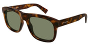 Ottica Mondello Roma - Saint Laurent - SL 558-011 - SL 558-011 - HAVANA - Acetate - shape Squared - Havana - EYEWEAR - SUNGLASSES - Unisex,Uomo,Donna,Women,Men - lens Green - Made In Italy