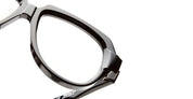 Ottica Mondello Roma - Kuboraum - KROK37BS000000OP - MASK K37 BS - BLACK SHINE RX - Acetate - shape Round - Black - EYEWEAR - EYEGLASSES - Unisex,Uomo,Donna,Women,Men - lens Clear - Made In Italy