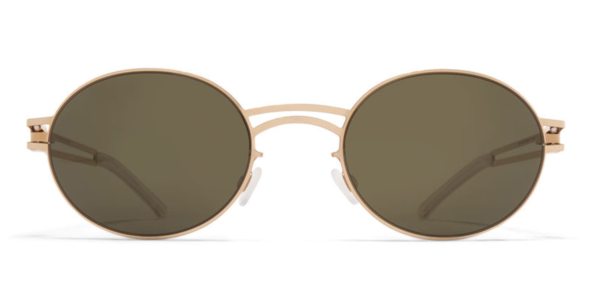 Ottica Mondello Roma - Mykita - 10088815 - DADA - CHAMPAGNE GOLD / RAWGREEN - stainless steel - shape  - gold, green - EYEWEAR - SUNGLASSES - Unisex,Uomo,Donna,Women,Men - lens  - Made In Germany