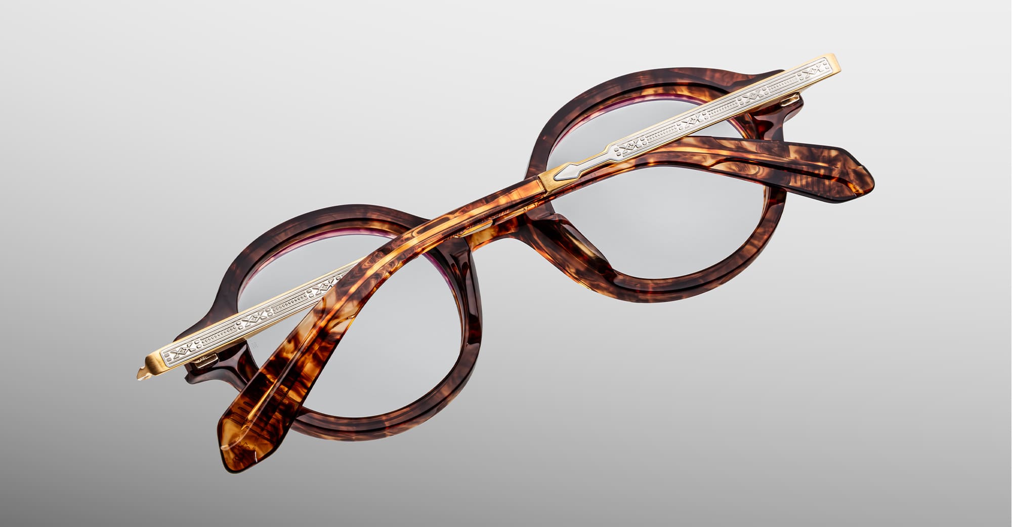 Ottica Mondello Roma - Jacques Marie Mage - JMMOGRX-5C - HARTIGAN - ARGYLE RX - Acetate - shape Round - Tortoise - EYEWEAR - EYEGLASSES - Unisex,Uomo,Donna,Women,Men - lens Clear - Made In Japan