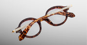 Ottica Mondello Roma - Jacques Marie Mage - JMMOGRX-5C - HARTIGAN - ARGYLE RX - Acetate - shape Round - Tortoise - EYEWEAR - EYEGLASSES - Unisex,Uomo,Donna,Women,Men - lens Clear - Made In Japan