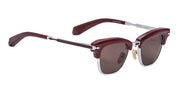 Ottica Mondello Roma - Jacques Marie Mage - JMMTQ-R7 - SARTRE - BORDEAUX EMPIRE - Acetate, titanium - shape Wellington - burgundy - EYEWEAR - SUNGLASSES - Unisex,Uomo,Donna,Women,Men - lens Brown - Made In Japan