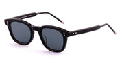Ottica Mondello Roma - Thom Browne - UES921A-G0002-001-48 - RECTANGULAR - BLACK - Acetate - shape Rectangular - Black - EYEWEAR - SUNGLASSES - Unisex,Uomo,Donna,Women,Men - lens Grey - Made In Japan