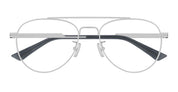 Ottica Mondello Roma - Bottega Veneta - BV1340OK-002 - BV1340OK-002 - SILVER RX / ASIAN FIT - metal, acetate - shape Pilot - Silver - EYEWEAR - EYEGLASSES - Unisex,Uomo,Donna,Women,Men - lens Clear - Made In Japan