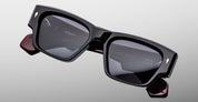 Ottica Mondello Roma - Jacques Marie Mage - JMMDEL-6P - ZIMMERMANN - BLOODSTONE - Acetate - shape  - burgundy, black - EYEWEAR - SUNGLASSES - Unisex,Uomo,Donna,Women,Men - lens  - Made In Japan