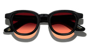 Ottica Mondello Roma - Moscot - OR-DAH-S47240200-TN - DAHVEN  (47) - BLACK / CUSTOM CABERNET LENS - Acetate - shape Panto - Black - EYEWEAR - SUNGLASSES - Unisex,Uomo,Donna,Women,Men - lens red - Made In China