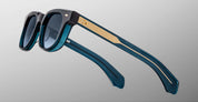 Ottica Mondello Roma - Jacques Marie Mage - JMMXW-9F - JAX 2 - INDIGO - Acetate - shape Wellington - blue - EYEWEAR - SUNGLASSES - Unisex,Uomo,Donna,Women,Men - lens Blue - Made In Japan