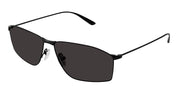 Ottica Mondello Roma - Balenciaga - BB0413S-001 - BB0413S-001 - BLACK - Metal - shape Rectangular - Black - EYEWEAR - SUNGLASSES - Unisex,Uomo,Donna,Women,Men - lens Grey - Made In Japan