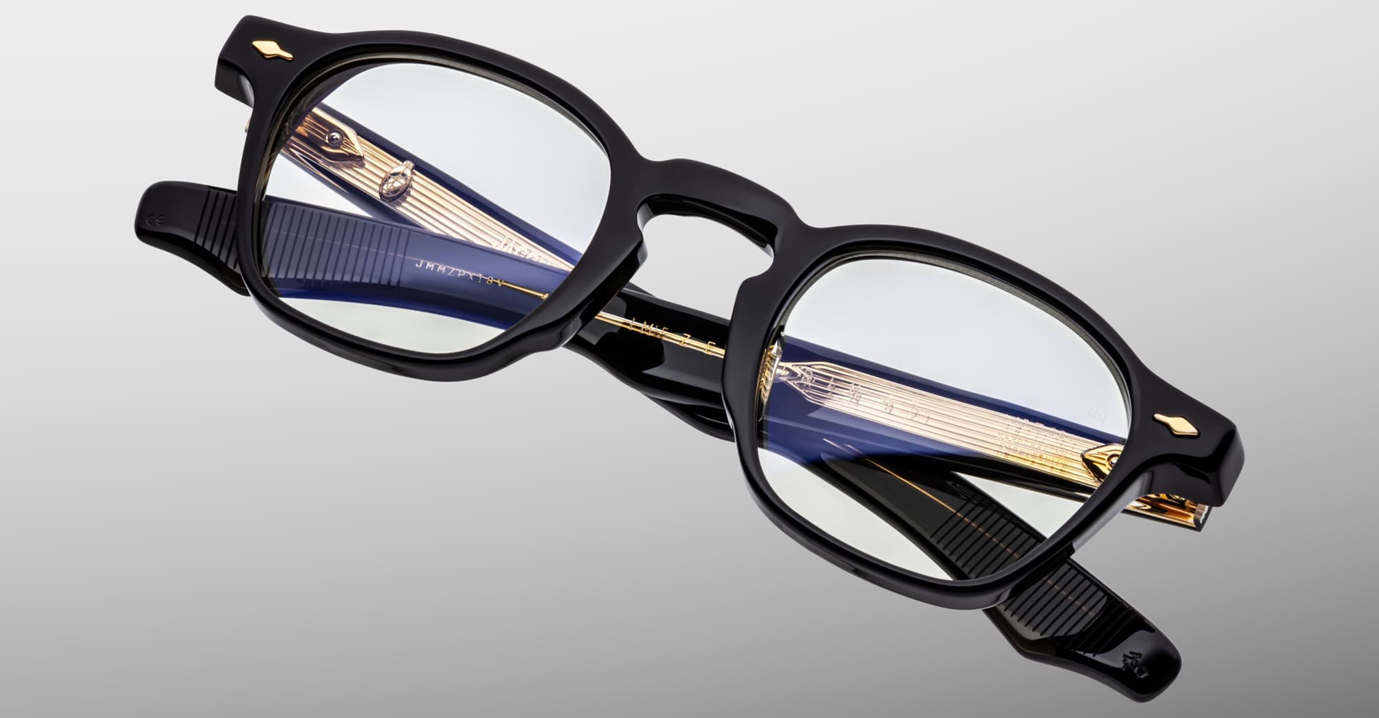 Ottica Mondello Roma - Jacques Marie Mage - JMMZPXRX-18V - ZEPHIRIN 47 - VENOM RX - Acetate - shape Squared - green - EYEWEAR - EYEGLASSES - Uomo,Men - lens Clear - Made In Japan
