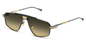 Ottica Mondello Roma - T HENRI - DMC008 - DROPHEAD - TRAVERSE - Titanium - shape Aviator - Black, gold - EYEWEAR - SUNGLASSES - Unisex,Uomo,Donna,Women,Men - lens Gradient brown - Made In Japan
