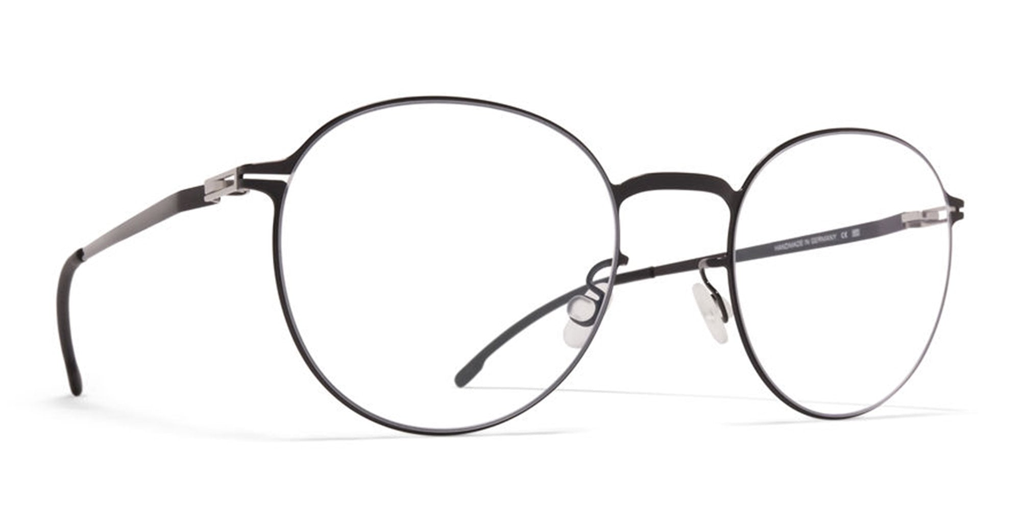 Ottica Mondello Roma - Mykita - 10300509 - AITA - POW13 BLACK RX - stainless steel - shape Round - Black - EYEWEAR - EYEGLASSES - Unisex,Uomo,Donna,Women,Men - lens Clear - Made In Germany
