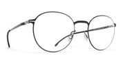 Ottica Mondello Roma - Mykita - 10300509 - AITA - POW13 BLACK RX - stainless steel - shape Round - Black - EYEWEAR - EYEGLASSES - Unisex,Uomo,Donna,Women,Men - lens Clear - Made In Germany