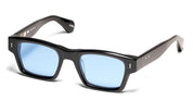 Ottica Mondello Roma - Peter and May - S119BBL - S119 AMY - BLACK  - Acetate - shape Squared - Black - EYEWEAR - SUNGLASSES - Donna,Women - lens Blue - Made In France