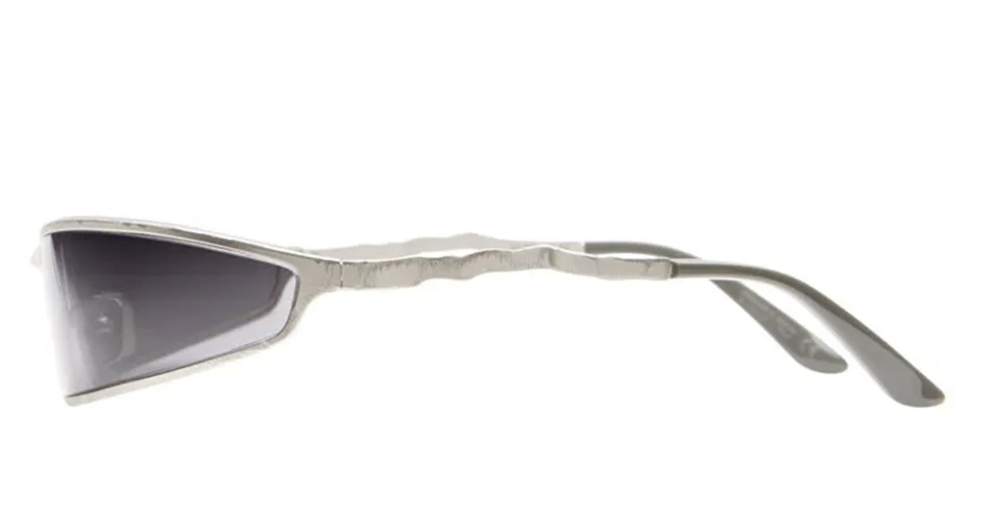 Ottica Mondello Roma - Kuboraum - KRSH34SM000000GT - MASK H34 SM - SILVER MATT - Metal - shape Oval - Silver - EYEWEAR - SUNGLASSES - Unisex,Uomo,Donna,Women,Men - lens Grey - Made In Italy